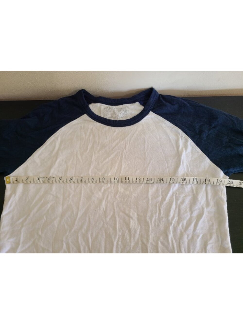 Faherty Women's Cloud Longsleeve Baseball Tee Navy Sporty Size M - Picture 5 of 8